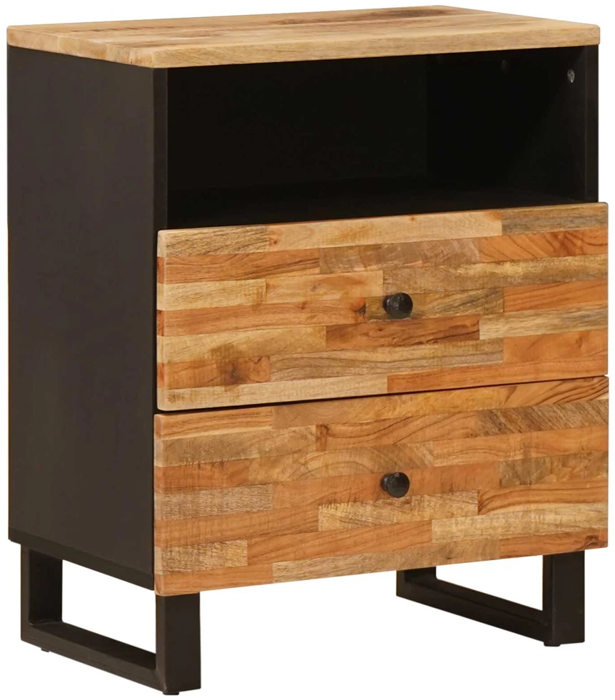 Lovos spintelė Ruda 50 x 33 x 62 cm Kietas mango medis