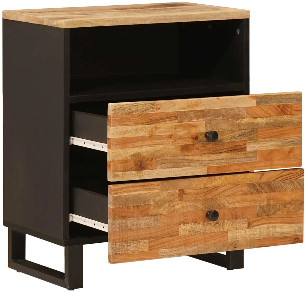 Lovos spintelė Ruda 50 x 33 x 62 cm Kietas mango medis