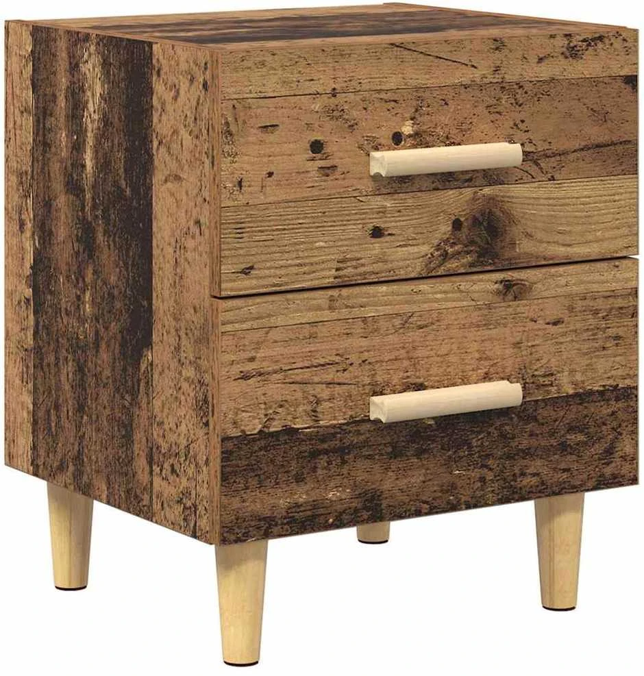 Lovos spintelė 2 vnt. Senas medis 40 x 35 x 47.5cm