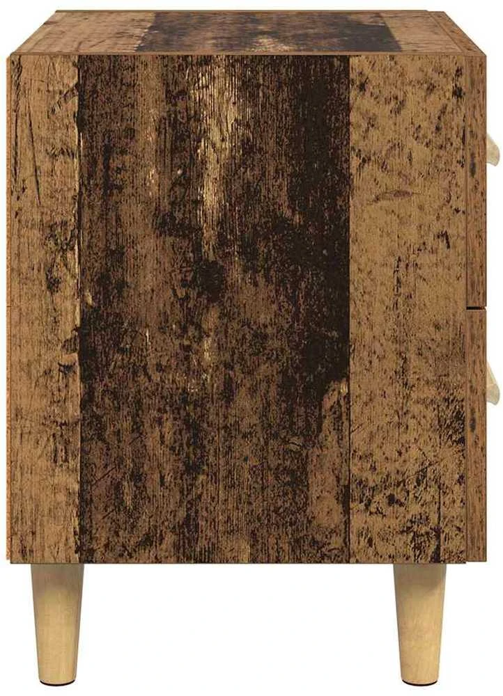 Lovos spintelė 2 vnt. Senas medis 40 x 35 x 47.5cm