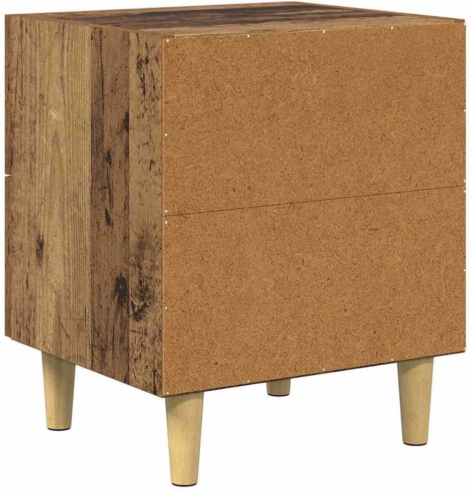 Lovos spintelė 2 vnt. Senas medis 40 x 35 x 47.5cm