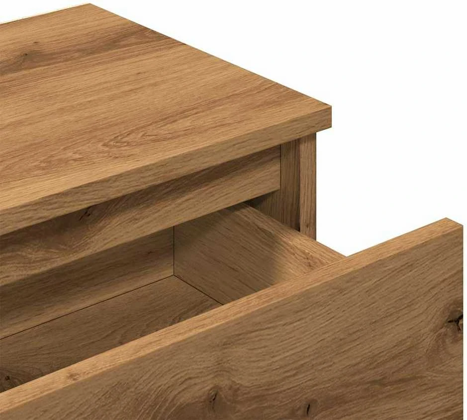 lovos spintelės 2 vnt Artisan ąžuolas inžinerinė mediena