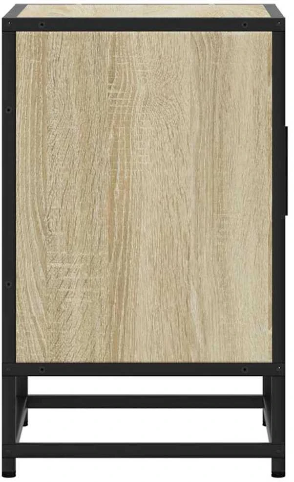 lovos spintelės 2 vnt Sonoma ąžuolas 40x31x50 cm