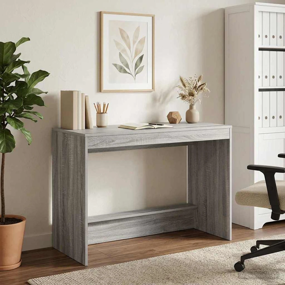 Lova Lovos stalas Pilka Sonoma Apdirbta mediena 100 x 45 x 75 cm