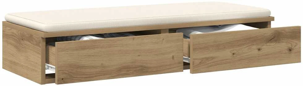 Lovos stalčiai Amatininkų ąžuolas 75 x 36,5 x 16,5 cm