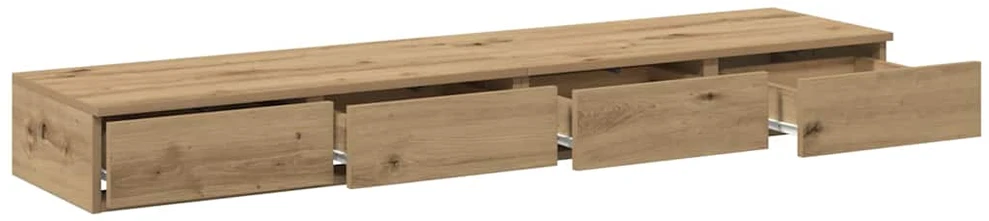 Lovos stalčiai Amatininkų ąžuolas 135 x 36,5 x 16,5 cm