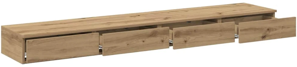 Lovos stalčiai Amatininkų ąžuolas 180 x 36,5 x 16,5 cm