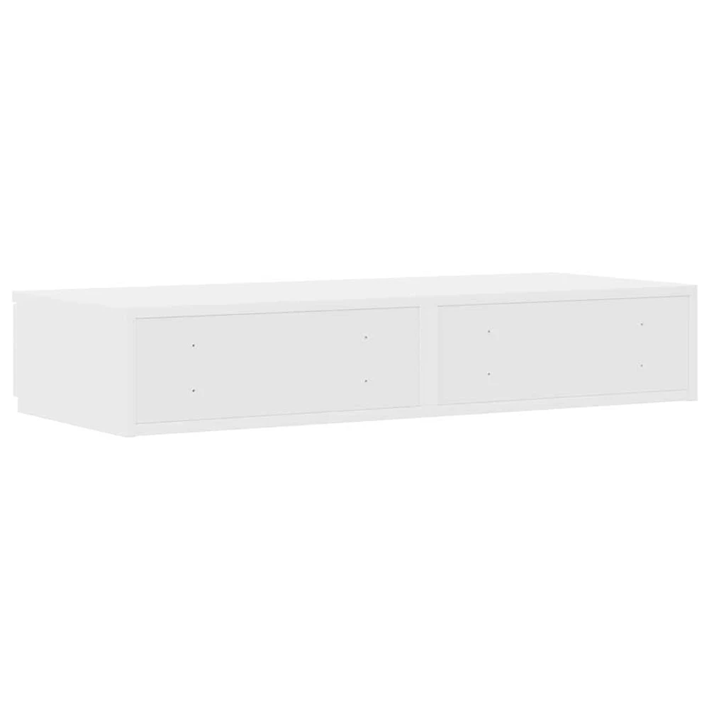 Lovos stalčiai Balta 100 x 36,5 x 16,5 cm Apdirbta mediena