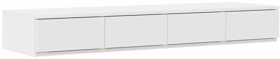 Lovos stalčiai Balta 120 x 36,5 x 16,5 cm Apdirbta mediena