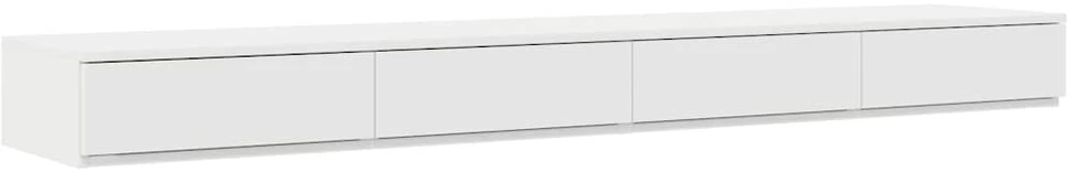 Lovos stalčiai Balta 200 x 36,5 x 16,5 cm Apdirbta mediena