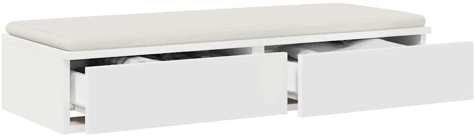 Lovos stalčiai Balta 75 x 36,5 x 16,5 cm Apdirbta mediena