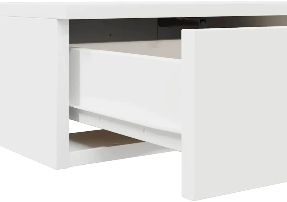 Lovos stalčiai Balta 75 x 36,5 x 16,5 cm Apdirbta mediena