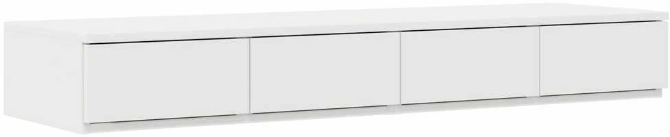 Lovos stalčiai Balta 120 x 36,5 x 16,5 cm Apdirbta mediena
