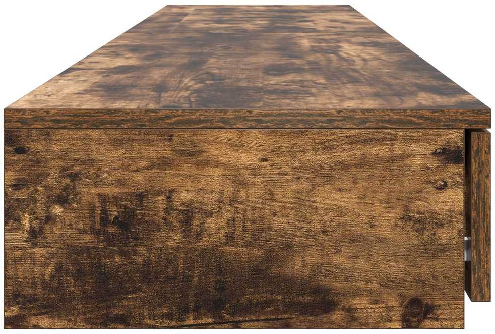 Lovos stalčiai su stalčių Rūkyta ąžuolas 180 x 36,5 x 16,5 cm