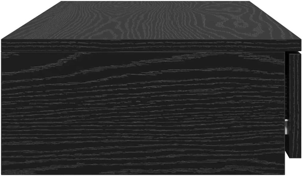 Lovos stalčiai Juodas ąžuolas 80 x 36,5 x 16,5 cm