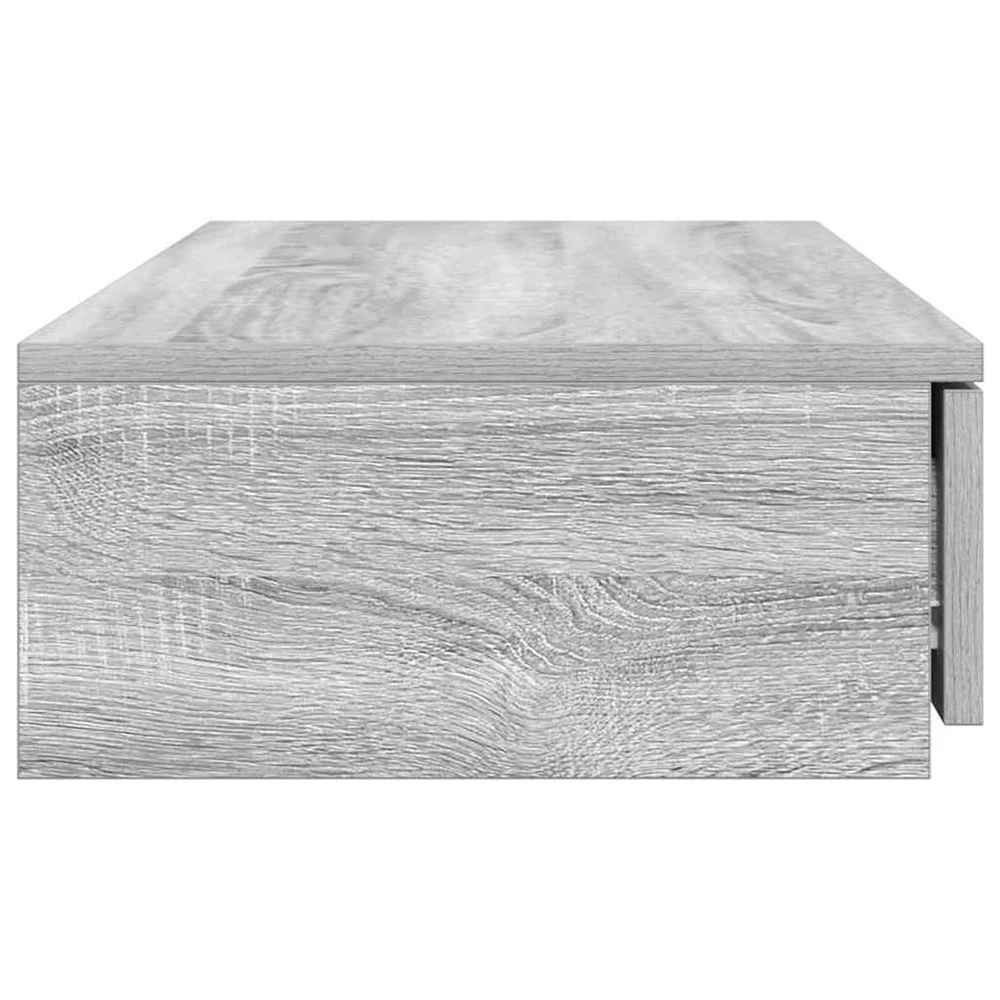 Lovos stalčiai Pilkas Sonoma 90 x 36,5 x 16,5 cm