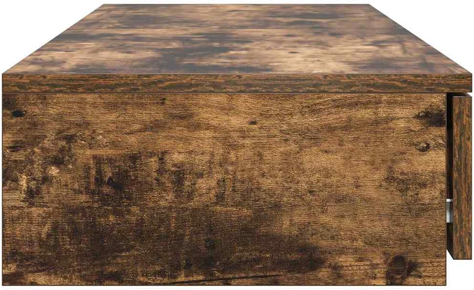 Lovos stalčiai Rūkyta ąžuolas 120 x 36,5 x 16,5 cm