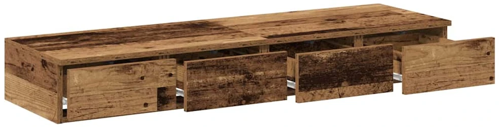 Lovos stalčiai Senas medis 120 x 36,5 x 16,5 cm