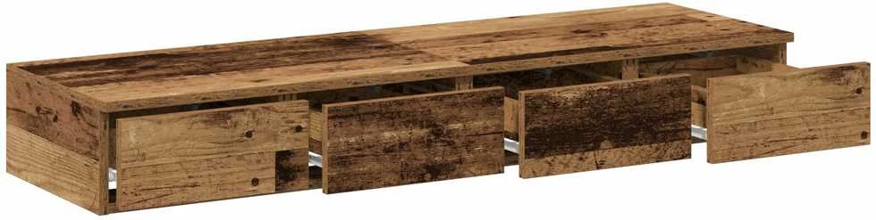 Lovos stalčiai Senas medis 120 x 36,5 x 16,5 cm