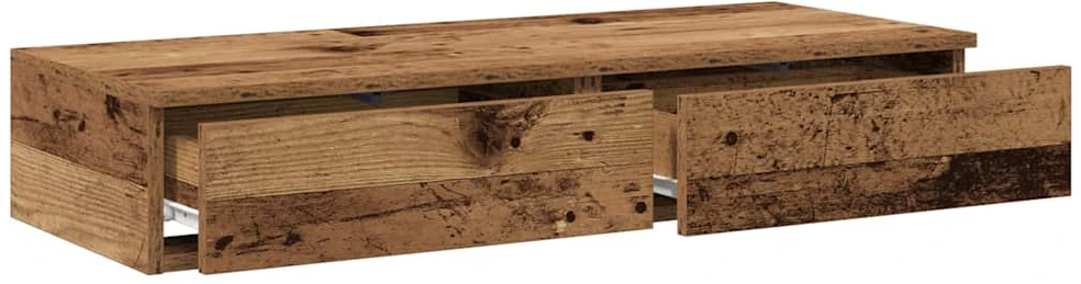 Lovos stalčiai Senas medis 90 x 36,5 x 16,5 cm Apdirbta mediena