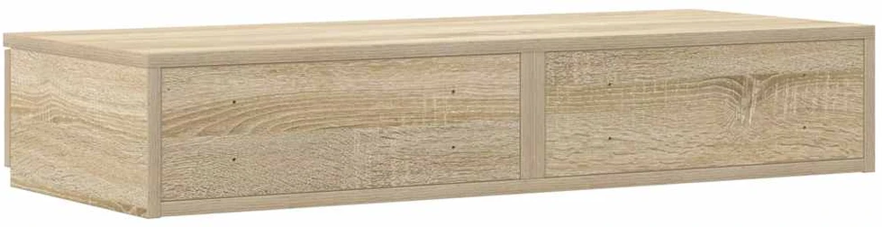 Lovos stalčiai su stalčių Sonoma ąžuolas 90 x 36,5 x 16,5 cm
