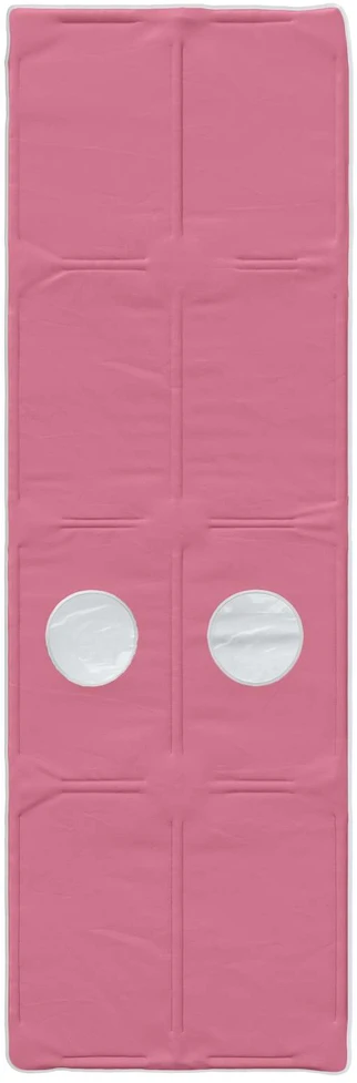 Lova Lovos su Tuneliu 3 vnt. Balta ir rožinė Apdirbta mediena