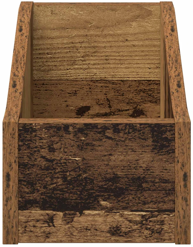 LP įrašų dėžutė Ąžuolo mediena 18 x 32 x 18 cm Apdirbta mediena