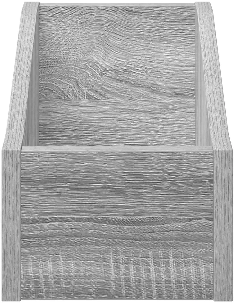LP įrašų dėžutė Pilka Sonoma 18 x 32 x 18 cm Apdirbta mediena