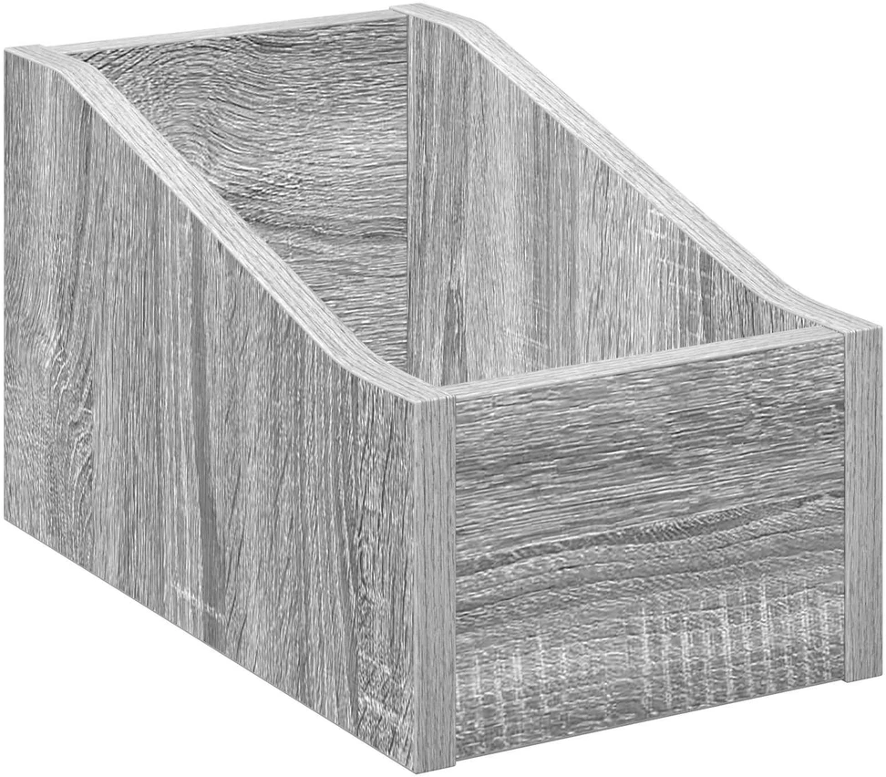LP įrašų dėžutė Pilka Sonoma 18 x 32 x 18 cm Apdirbta mediena