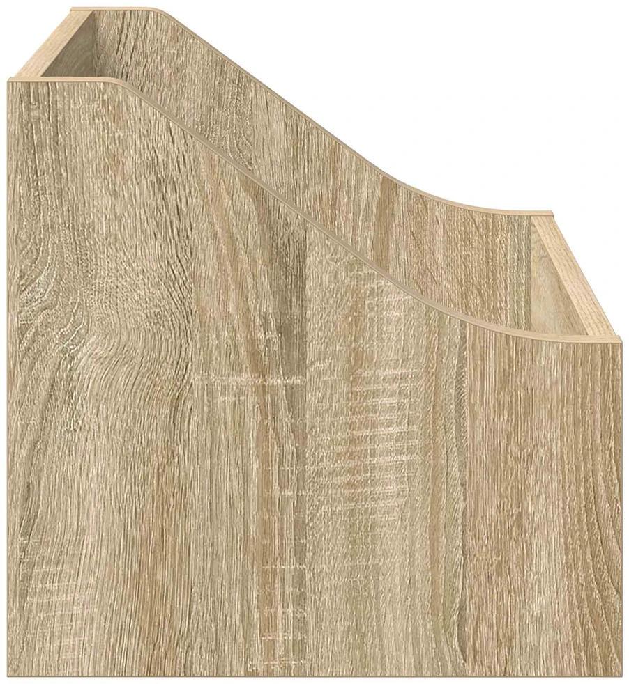 LP įrašų dėžutė Sonoma ąžuolas 37 x 33 x 32 cm Apdirbta mediena