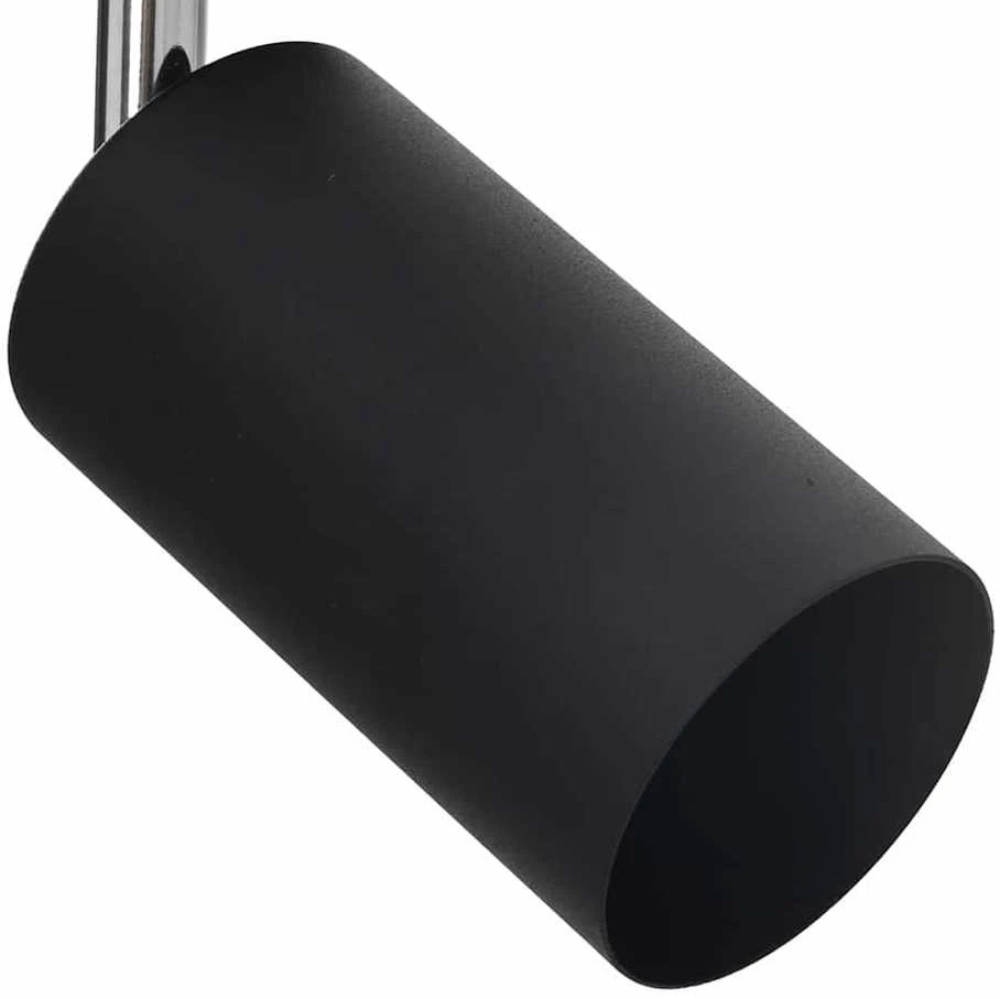 Lubų prožektorius su prožektoriais Juoda 26 x 6 x 16 cm Metalas