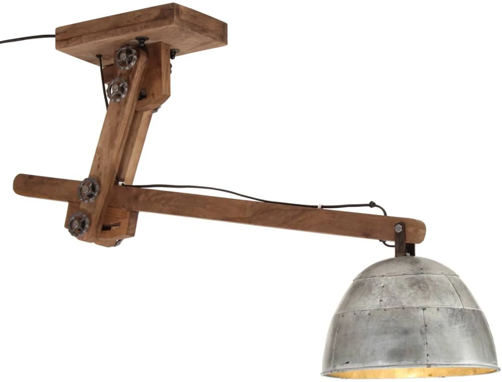 Lubinis šviestuvas, sidabrinis, 105x30x65-108cm, 25W, E27