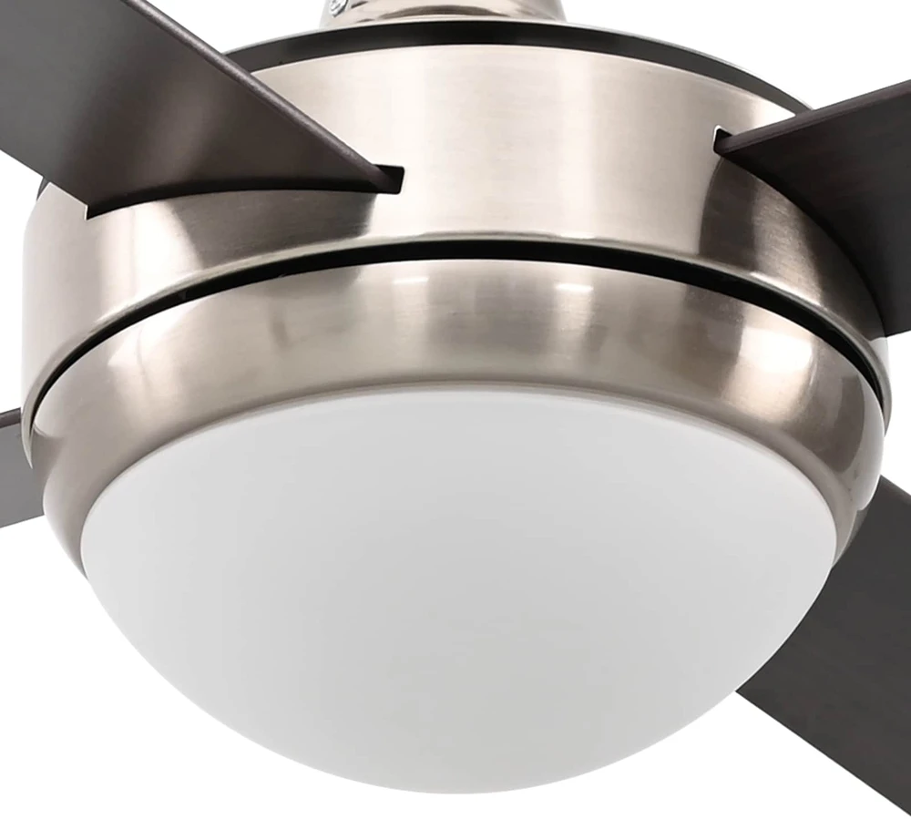Lubinis ventiliatorius su šviesa ir nuotolinio valdymo pultu