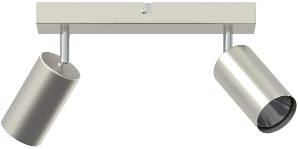 Lubų prožektorius Nikelio 26 x 6 x 16 cm Metalas