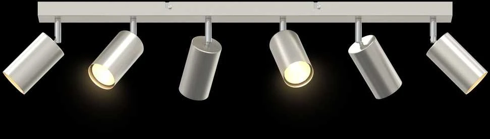 Lubų prožektorius Nikelio 73 x 6 x 16 cm Metalas
