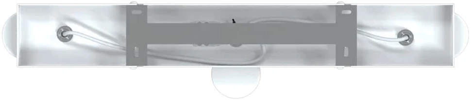 Lubų prožektorius Balta 38 x 6,5 x 11,5 cm Metalas