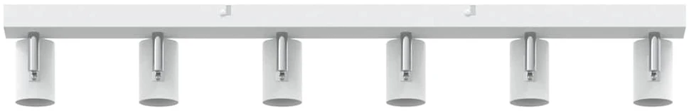 Lubų prožektorius Balta 73 x 6,5 x 11,5 cm Metalas