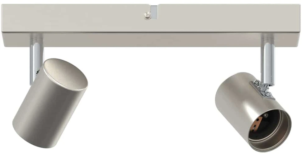 Lubų prožektorius Nikelio 26 x 6,5 x 11,5 cm Metalas