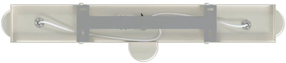 Lubų prožektorius Nikelio 38 x 6,5 x 11,5 cm Metalas