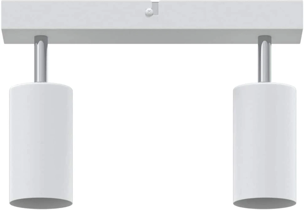 Lubų prožektorius su prožektoriais Balta 26 x 6 x 16 cm Metalas