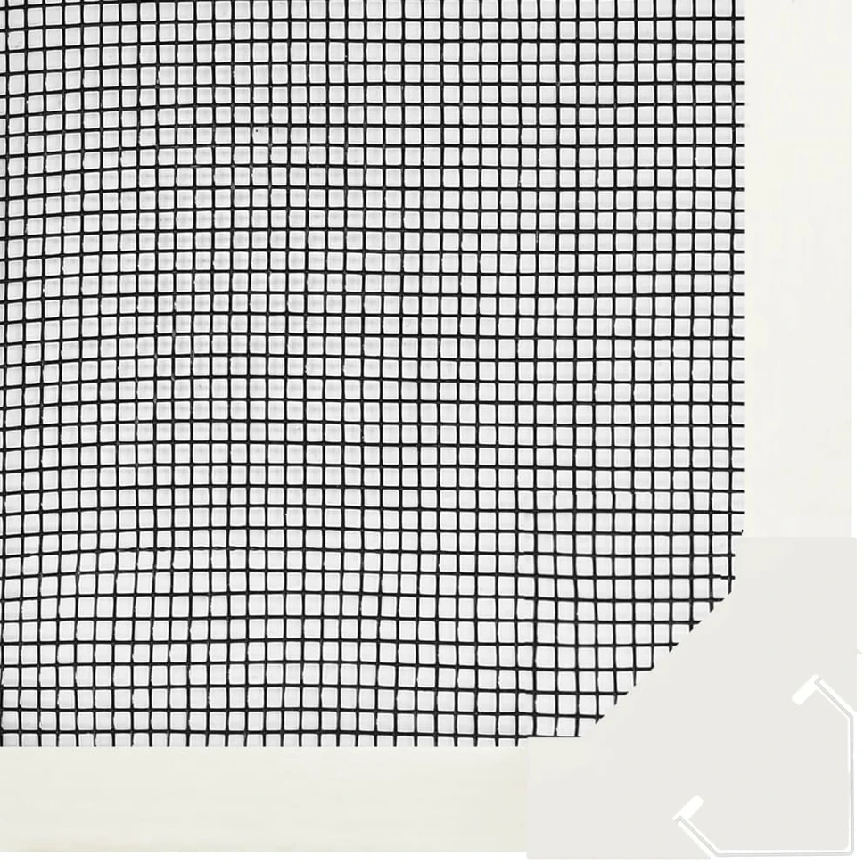 Magnetinis tinklelis nuo vabzdžių langams, baltas, 120x140cm