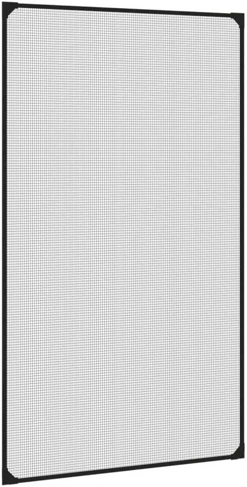 Magnetinis tinklelis nuo vabzdžių langams, antracito, 80x140cm