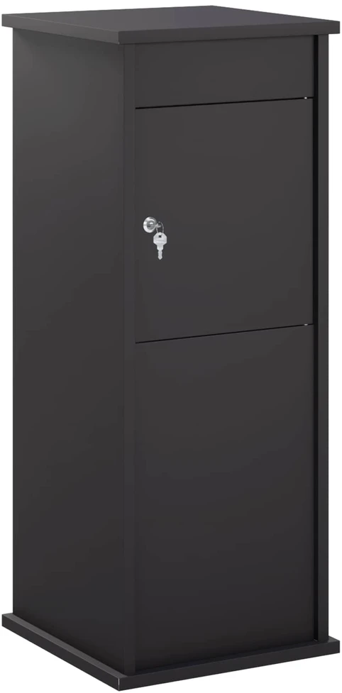 mailbox Juoda 40 x 40 x 100 cm Plienas