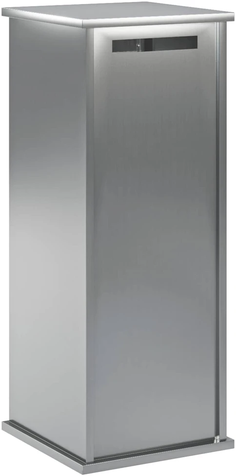 mailbox Sidabrinė 40 x 40 x 100 cm Galvanizuotas plienas