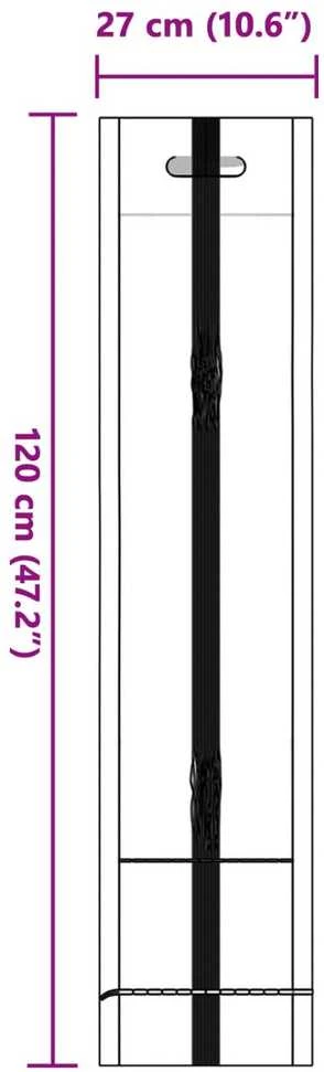 Maišai su smėliu 25 vnt. Tamsiai žalia 120 x 27 cm HDPE