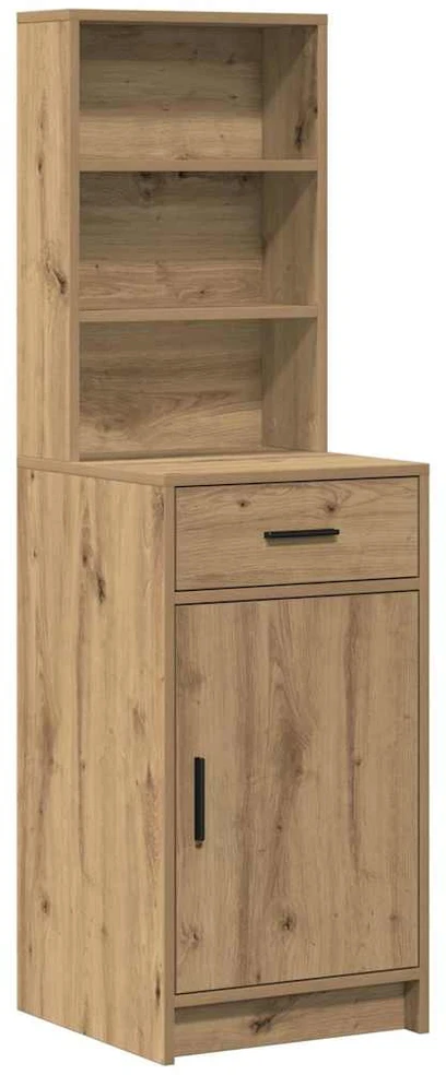 Makiažo stalas 2 vnt. Ruda 78,5 x 41 x 135 cm Apdirbta mediena