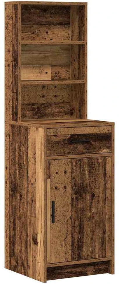 Makiažo stalas 2 vnt. Ruda 78,5 x 41 x 135 cm Apdirbta mediena