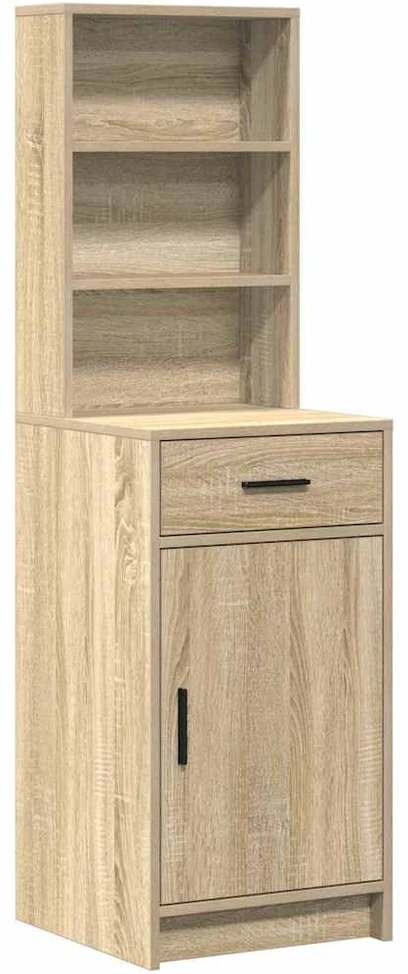 Makiažo stalas 2 vnt. Ruda 78,5 x 41 x 135 cm Apdirbta mediena