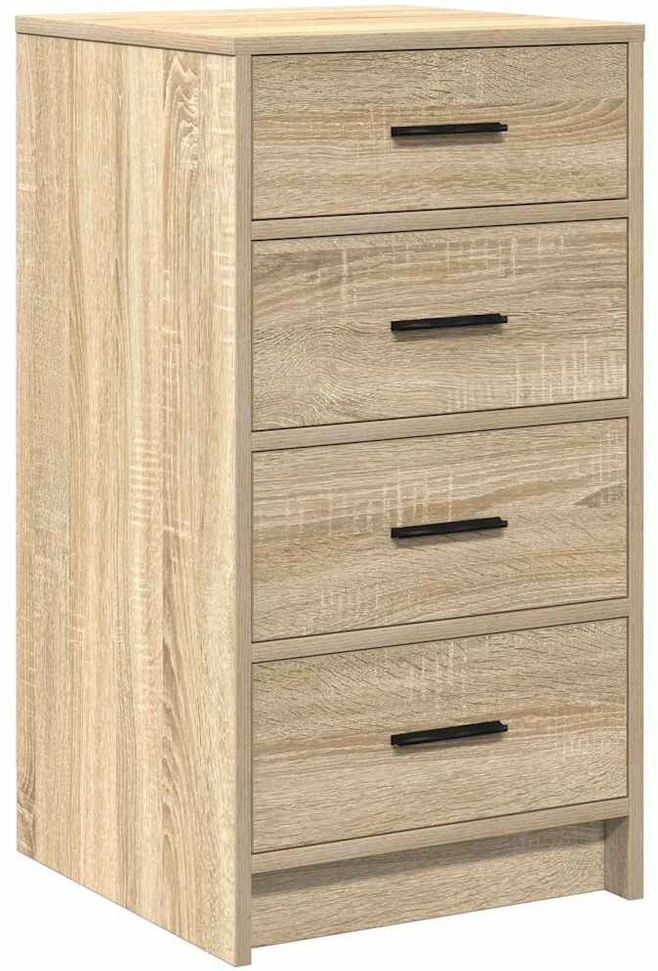 Makiažo stalas 3 vnt. Ruda 40 x 41 x 135 cm Apdirbta mediena