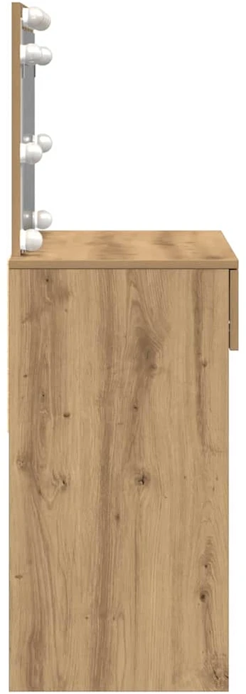 Makiažo stalas Amatininkų ąžuolas 100 x 40 x 120 cm
